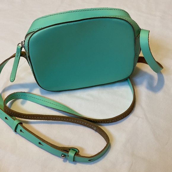 J. Crew Marlo Cross Body Bag in Mint - Picture 3 of 10